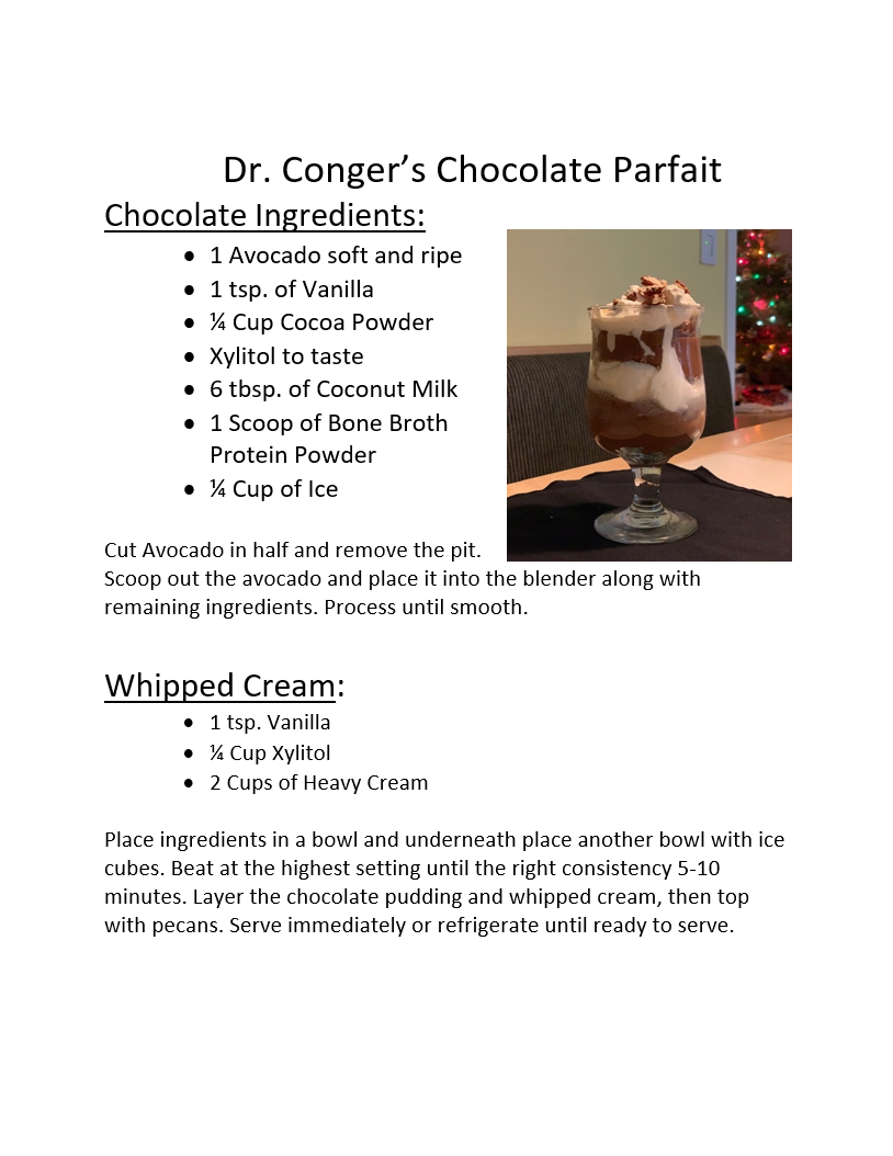 Dr. Conger's Chocolate Parfait